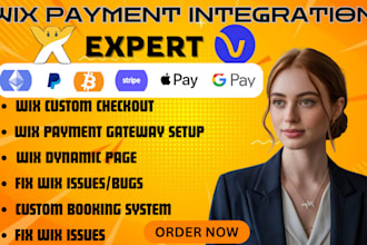 integrate wix payment gateway,stripe api, paypal, klarna, velo api,subscriptions