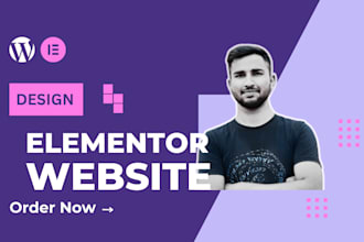 create wordpress website with elementor