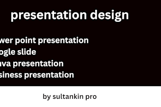design power point presentation, sales pitch deck and business presentation