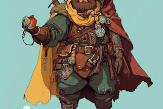 dnd character art and dnd character art