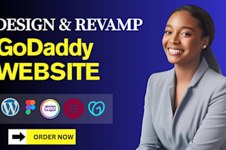 expert godaddy website redesign and development modern, mobile friendly and SEO