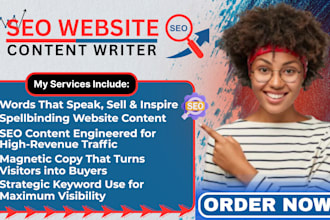 write seo website content that rank and converts