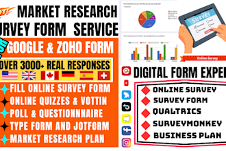 do questionnaire survey responses fill online survey poll targeted demographic
