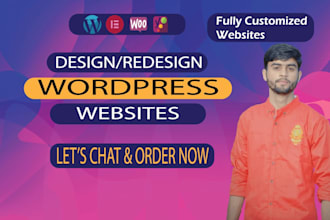 deliver a customized attractive wordpress website