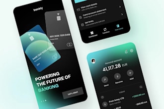 develop a custom lending app money transfer app neobank app wallet app fintech