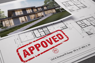 do civil and structural engineer stamp ohio utah maryland, illinois, nevada