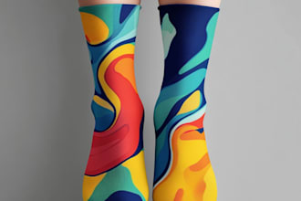 do a unique socks design for your brand