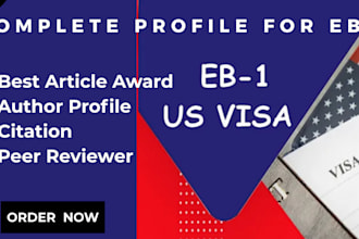 write and publish google scholar articles for eb1 niw applications