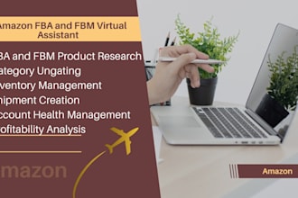 be your amazon fbm, fba expert and store manager