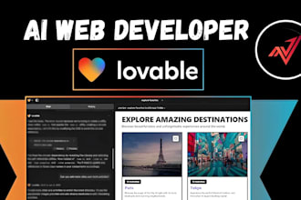 build website web application with bolt new ai, lovable dev ai, supabase app fix