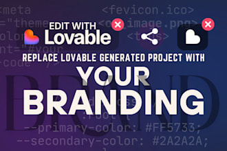 remove lovable branding, edit and manage your free tier projects
