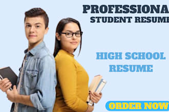 create an ats optimized CV resume, and cover letter for students