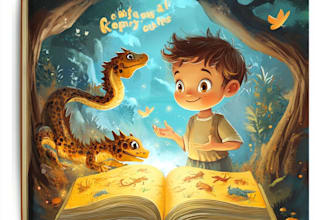 draw children story book illustration and cover art