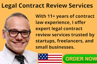 offer legal contract review services