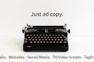 write your ad copy