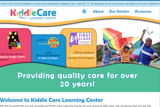 daycare website kindergarten website preschool website