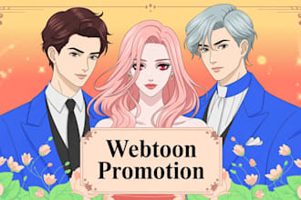 promote your webtoon organically to gain millions lovers