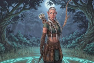 create concept art and illustration