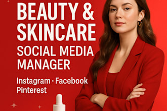 b beauty, skincare social media manager, content creator for instagram, facebook