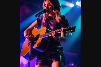 sing high quality pop edm rnb female lead or backing vocals