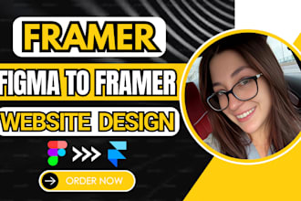 design framer website, figma to framer, framer landing page as framer developer