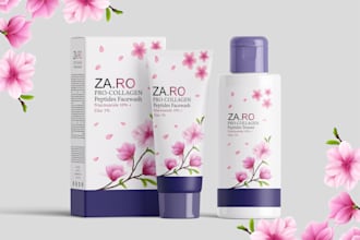 do product packaging design, box design, amazon packaging, mailer box and mockup