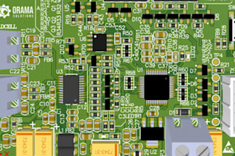 create circuit schematic and pcb using altium, easyeda, kicad and proteus