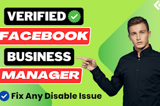 create and fix facebook business manager and ads account