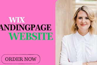 create wix website design wix redesign wix online store wix landing page