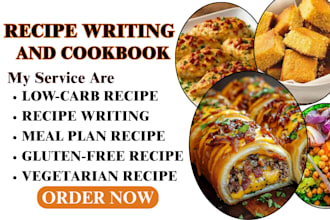 be your recipe writer cookbook, low carb recipes and custom meal plans