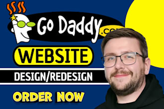 develop godaddy website design godaddy website redesign, and website development