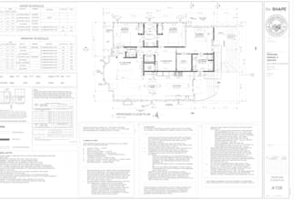 draw home renovation addition shed patio porch for permit