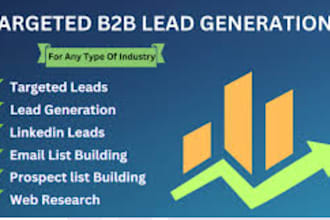 do b2b lead generation, email address by using linkedin