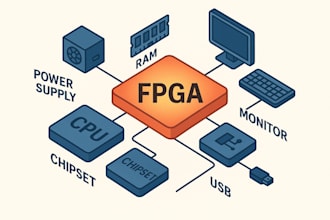 do any verilog  fpga programming lab work, digital system design projects