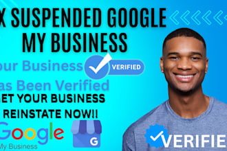 verify fix and reinstate suspended google my business profile