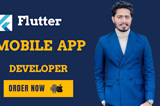 design and built iphone and android app as flutter mobile application developer