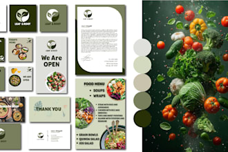do custom logo design social media kit for your bussiness