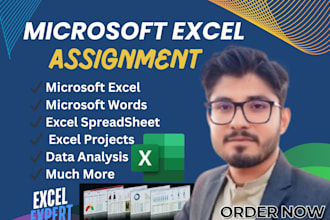 do urgent excel work, excel assignment, projects,powerpoint presentations