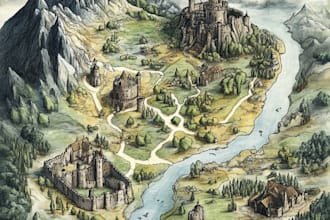make an amazing world or regional custom fantasy map