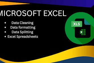 clean , format , split excel data