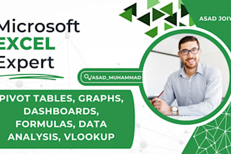 create custom excel templates ,formulas, dashboards, spreadsheet, excel budget