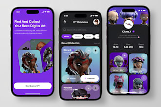 web3 ui ux figma designer web3 dapp figma digital nft ui design crypto app