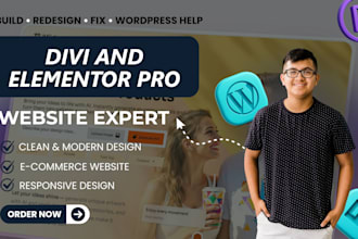 be your divi and elementor expert for stunning websites