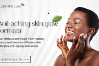 design skincare shopify store skincare website beauty website cosmetic website