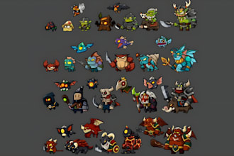 make pokemon pixel art sprite sheet trainer sprites 2d pixel art fakemon sprite