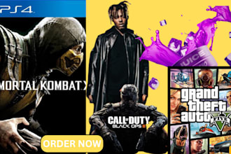 design custom animated cover art or mixtape music cover with 3d animation