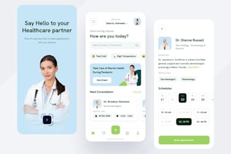 online nursing app, health fitness app, medicine delivery app, doctor on demand