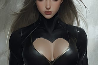 draw a superhero cartoon characters for you