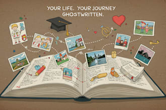 be your memoir ghostwriter and personal biography writer