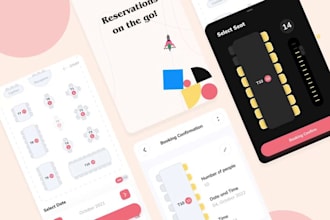 restaurant reservation app, food donation app,  hotel seat reservation app
